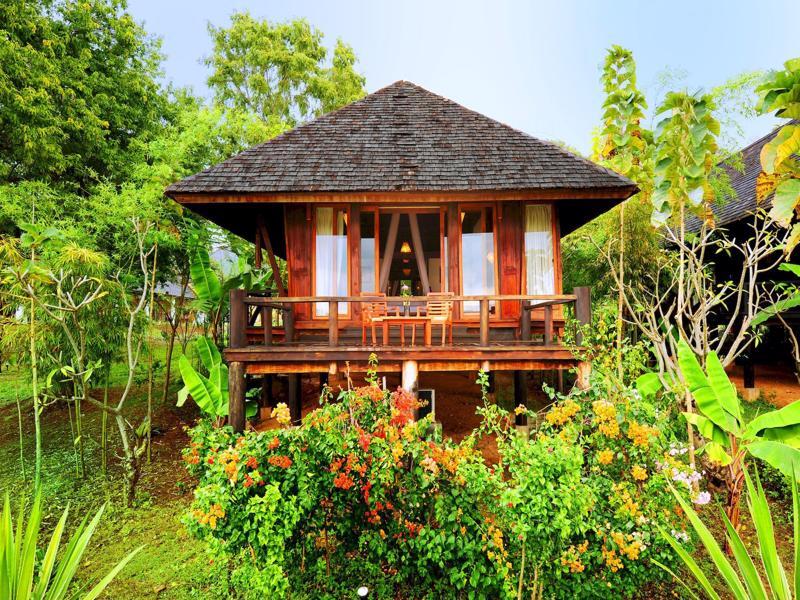 Inle Resort And Spa Villa Ньоншуэ Экстерьер фото